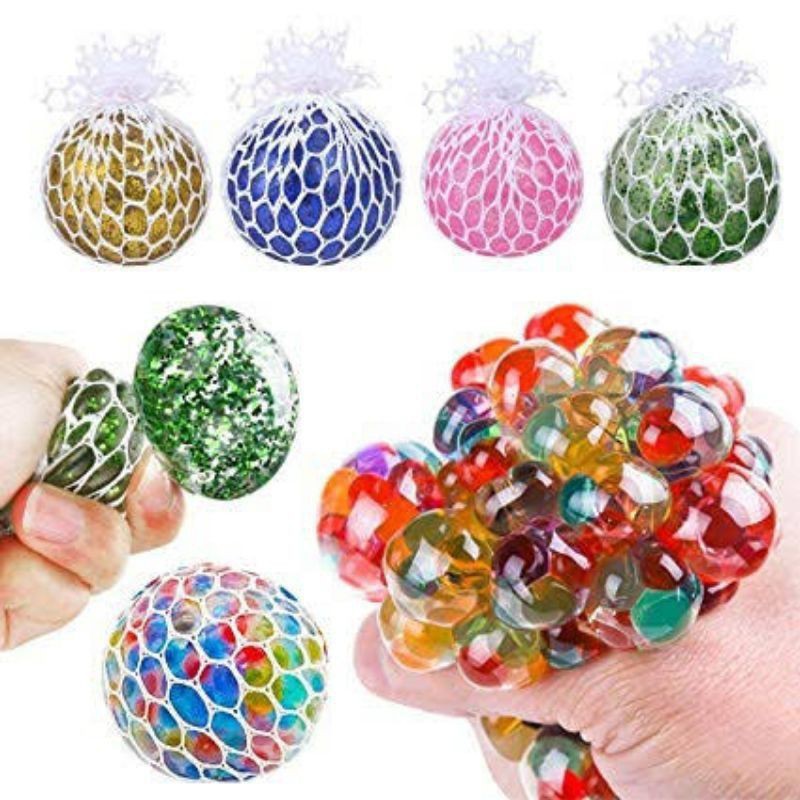 Mainan Stress Ball Squishy Multiwarna