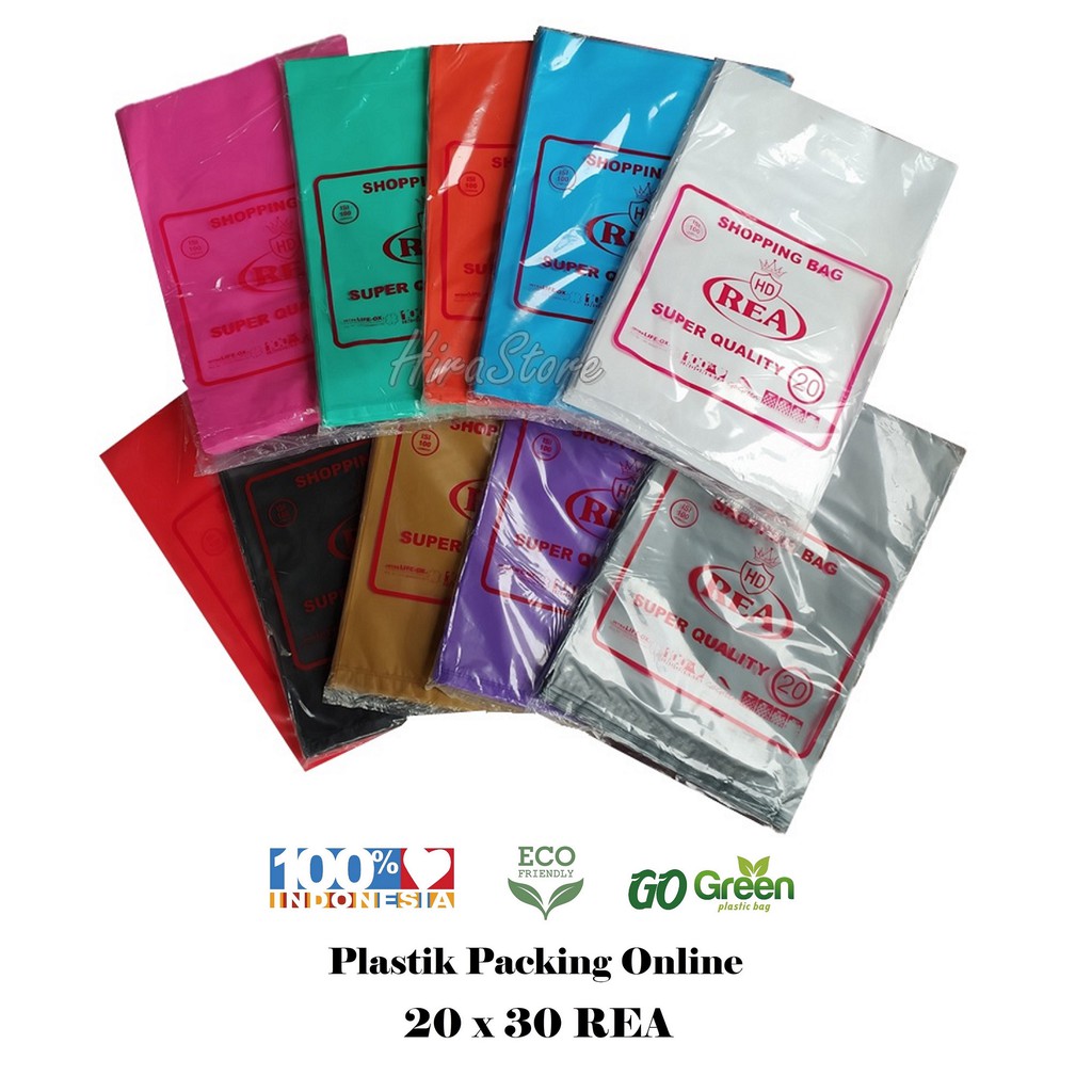 Kantong Plastik HD Tanpa Plong / Plastik Packing / Plastik Olshop 20x30 ...