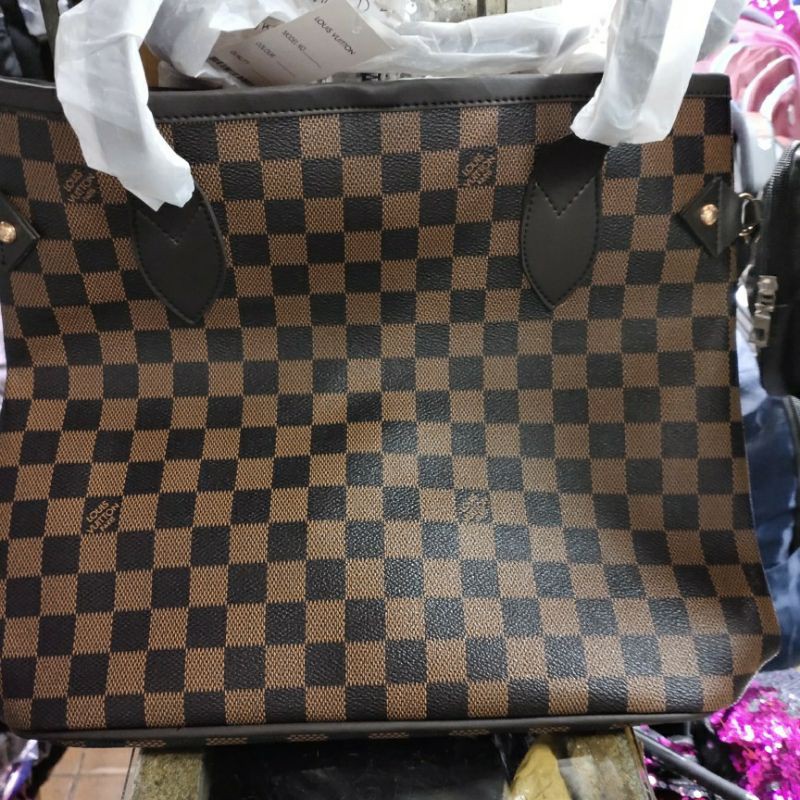 prelove tote bag lv damier