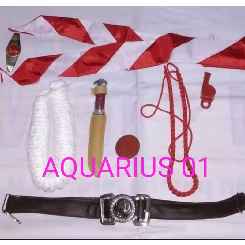 ALAT PRAMUKA ANAK PEREMPUAN AKSESORIS/PERALATAN PRAMUKA SD TANPA TOPI