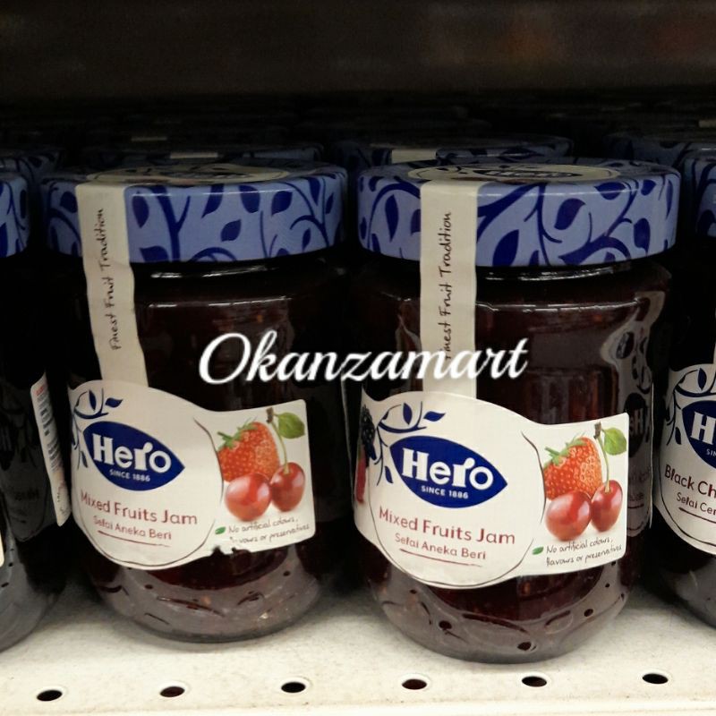 

Hero Mixed Fruit Jam 340gr