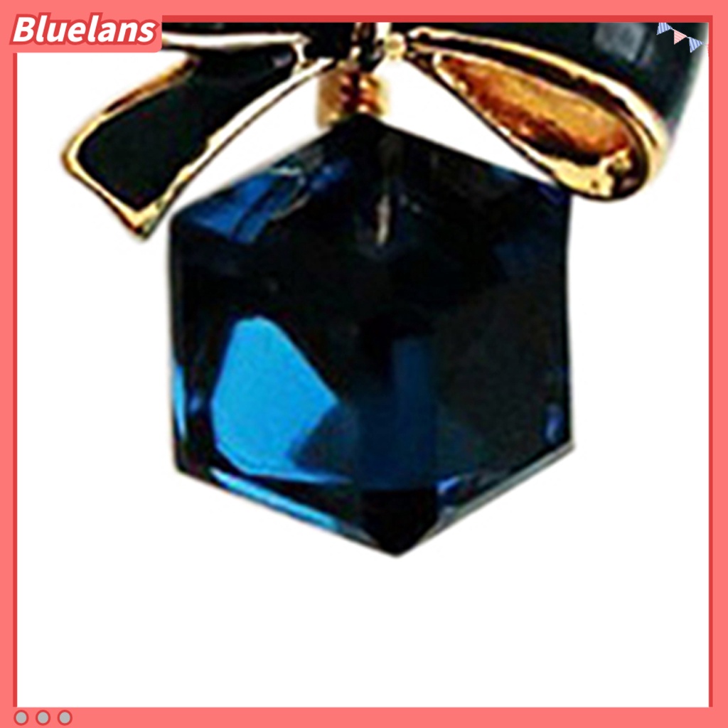 Bluelans Women Earrings Attractive Elegant Smooth Bowknot Anti-allergic Ear Studs