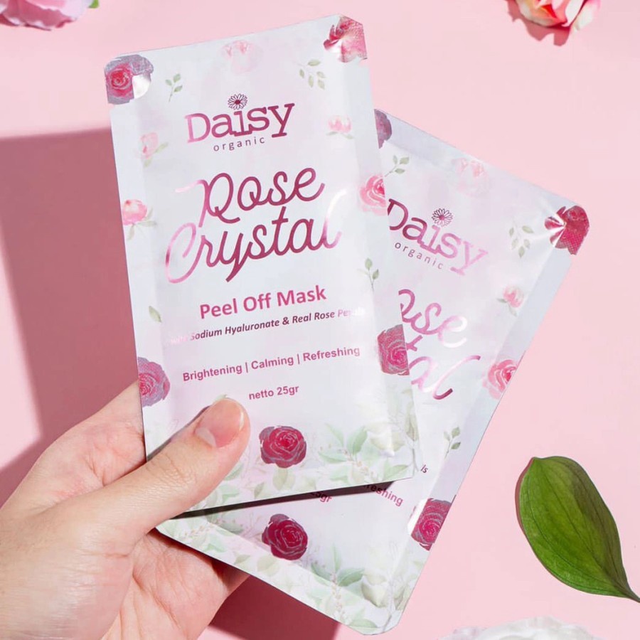 Daisy Organic Rose Crystal Peel Off Mask