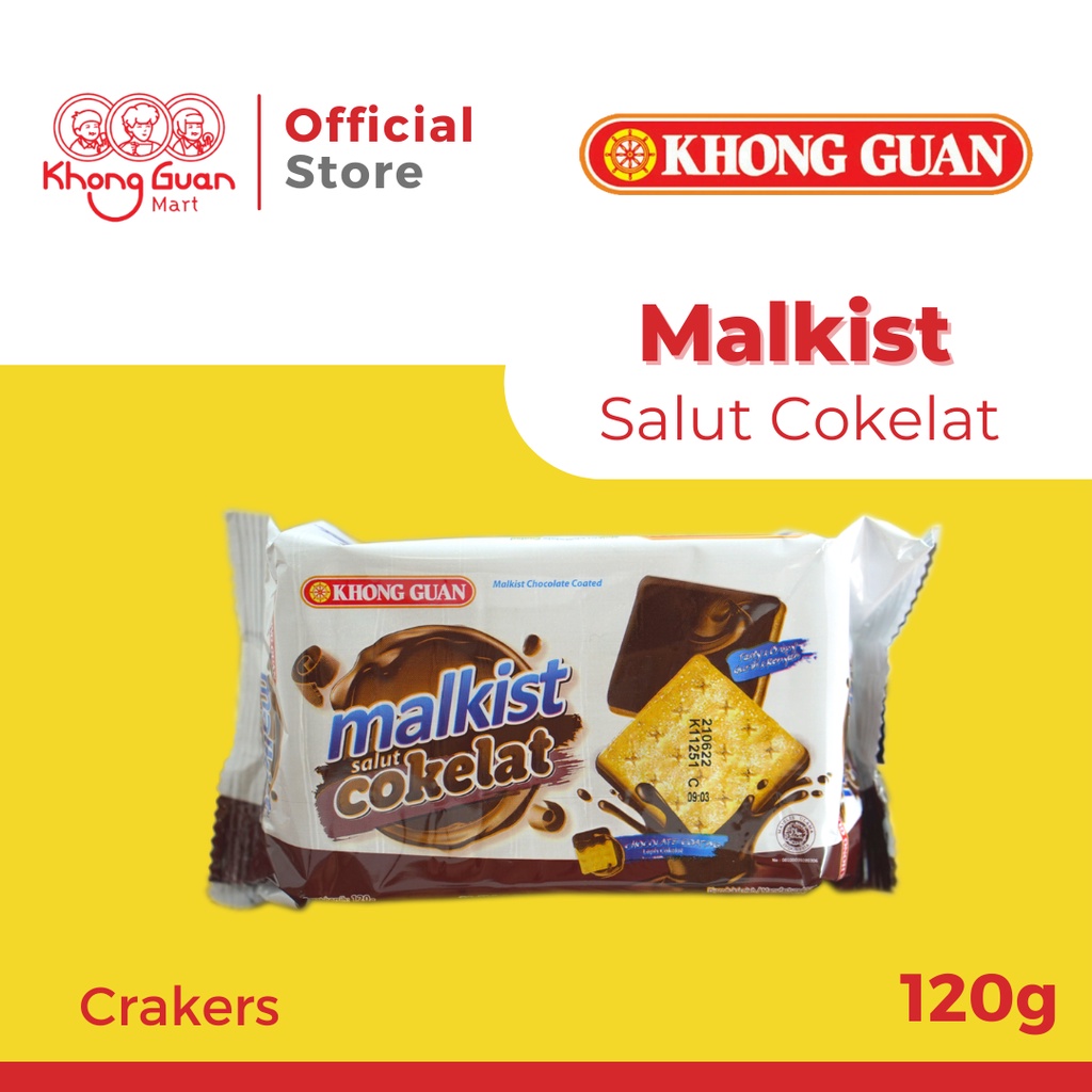 

KHONG GUAN Malkist Salut Coklat Pack 120 Gram