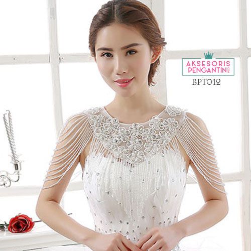 [LIMITED STOCK] BOLERO PENGANTIN MUTIARACARDIGAN PESTA CRYSTAL PREMIUM BPT012