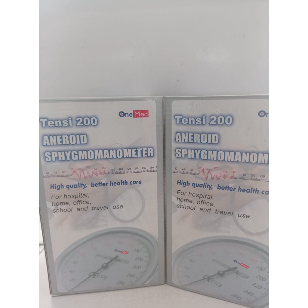 Tensimeter Manual Onemed Aneroid Alat Tensi Darah 200 One Med Jarum