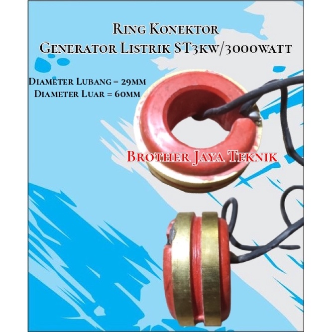 ST3 3KW RING KONEKTOR SLIP RING DINAMO ALTERNATOR GENERATOR 3000WATT