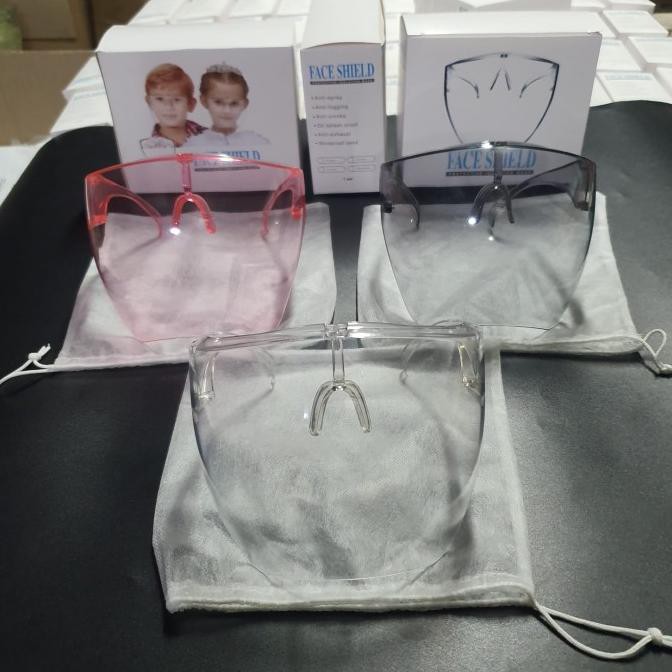 FACE SHIELD ANAK PELINDUNG WAJAH FACE SHIELD ACRYLIC