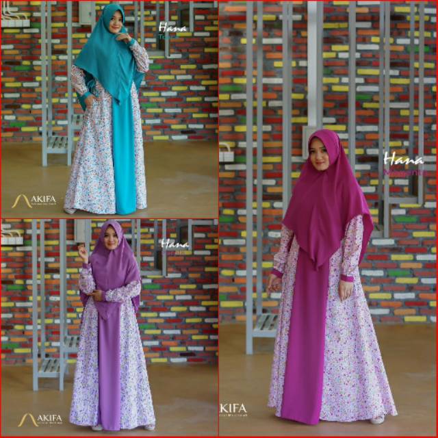 Set gamis Hana by Akifa