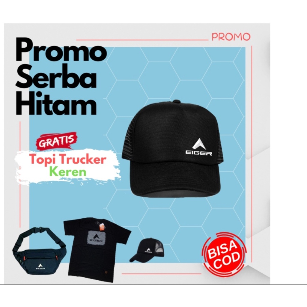 KAOS Distro Bonus Tas Weistbag dan Topi Trucker / kado cowok 1 paket / hampers kado cowok ulang tahun / paket hemat pria komplit / topi pria distro ori / paket hemat pria komplit