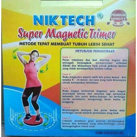 Alat Pelasing tubuh / Jogging magnetic trimmer .