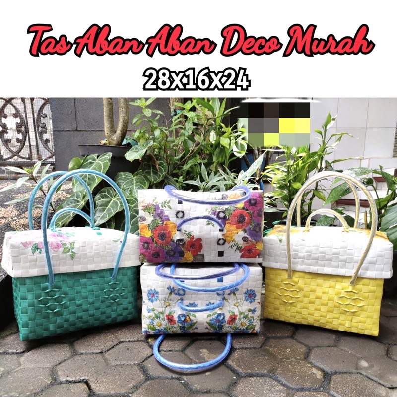 Tas Aban2 Emboss Motif/ Tas Kotak/ Tas Kotak Piknik/ Tas Box Piknik/ Tas Aban Aban Emboss Deco Murah