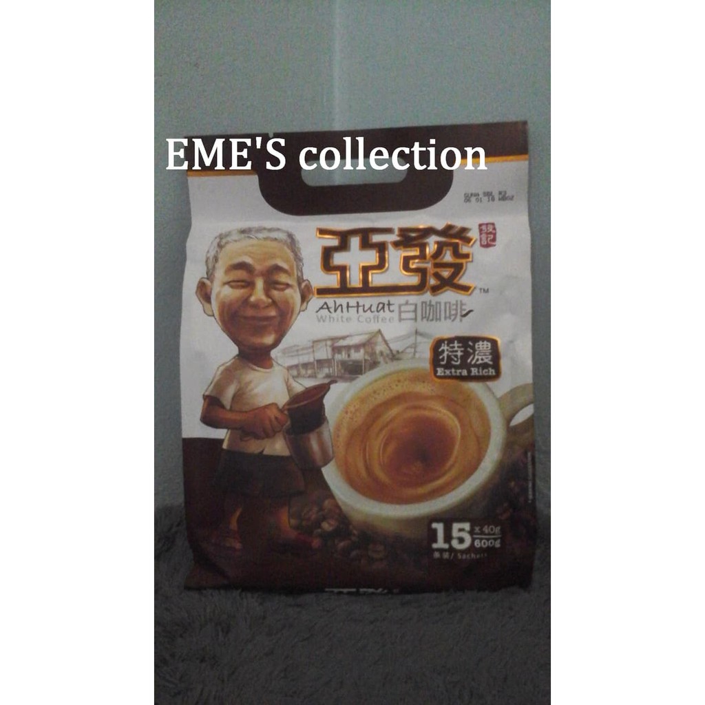 

AH HUAT White Coffee EXTRA RICH / LEBIH KAW - kkp2369