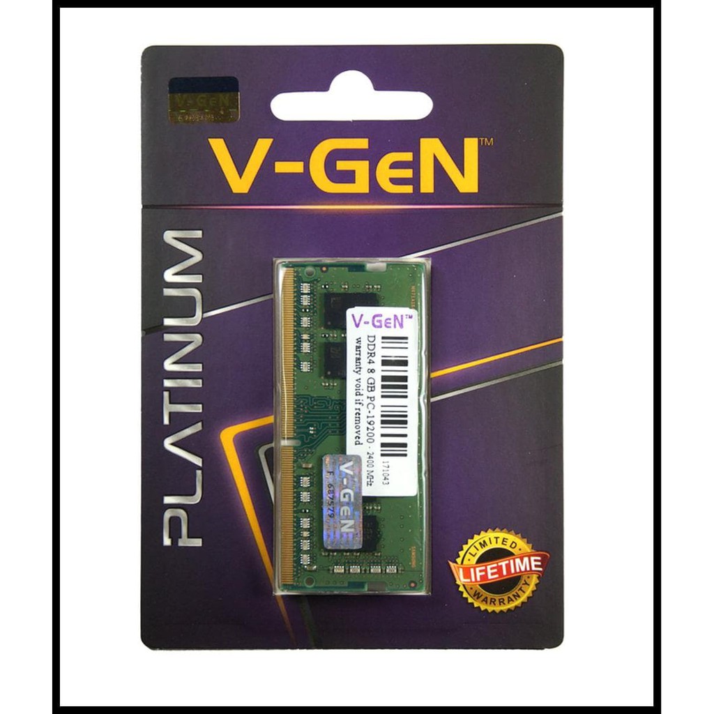 RAM Memory Notebook VGEN DDR4 8GB PLATINUM