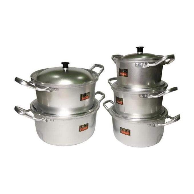 Big Sale Panci Halco Set 5 Susun ( Via Go -Send ) Big Sale
