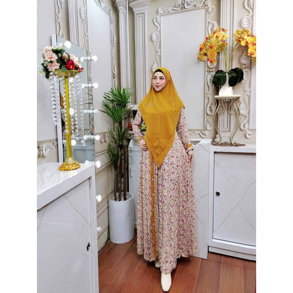 Chandani Home Dres Part 3 By Gallery Maryam id ORI Hijab Gamis Syar'i Original Kekinian Terlaris Ter