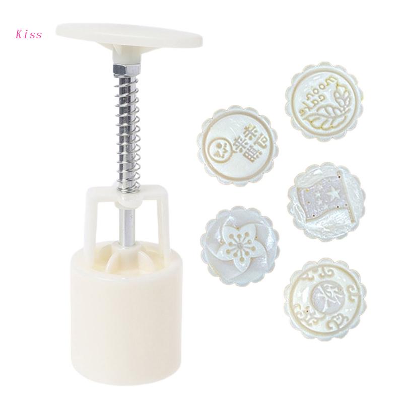 Cetakan Tekan Bulan 3D 50g Bentuk Kata Cina