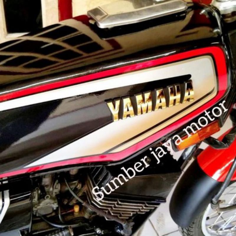 EMBLEM LOGO YAMAHA TANKI RX KING OLD NEW