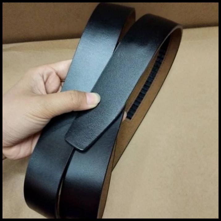 Force Welch | Tali Kulit Ikat Pinggang Gesper Sabuk Pria Model Rel