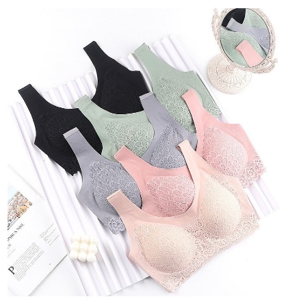 KINDSTORE❤ | Jelly motif Bra Push Up / Bra Wanita Seamless