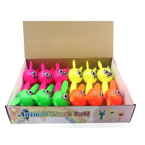 TBOSS Rubber Stick Toy Mainan Bayi &amp; Anak Kelinci LED Hand Stick 5.0