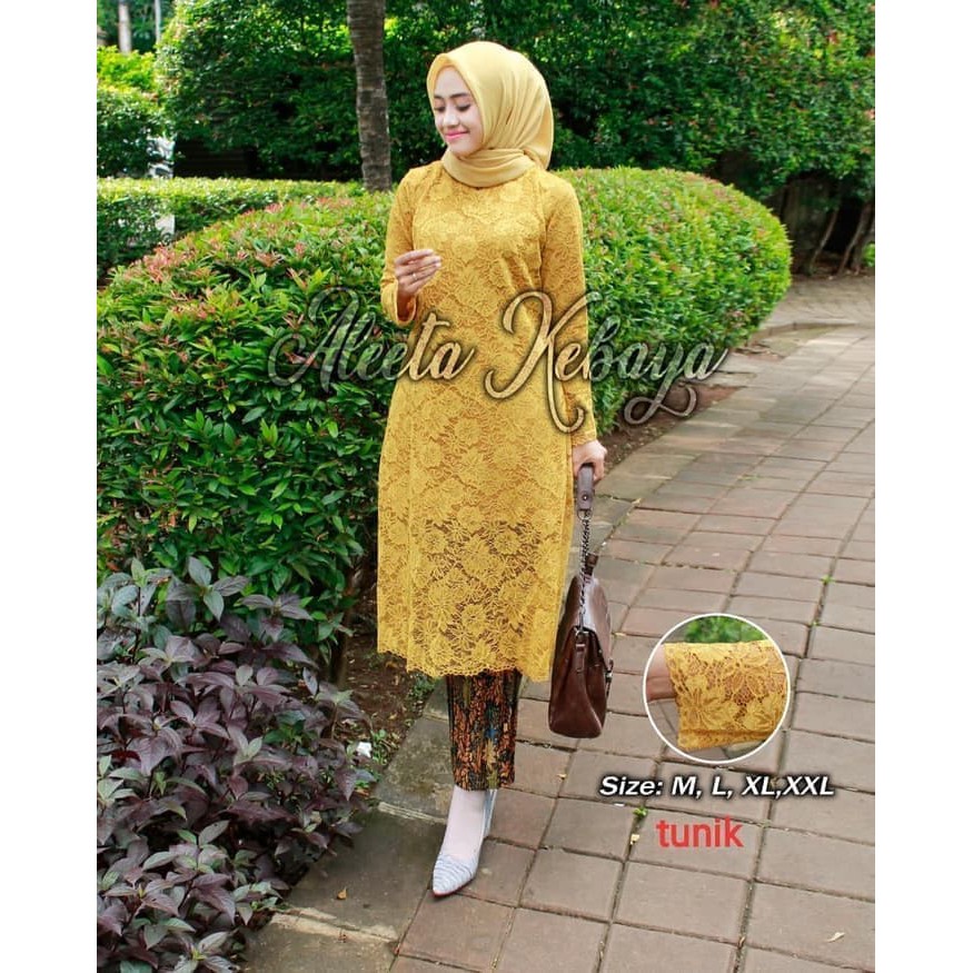 Set Kebaya Brukat Moderen