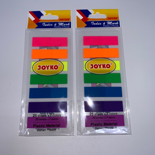 

Index Joyko Plastik IM 30 (Kotak) / IM 31 (Panah)