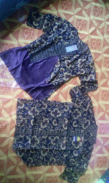 Couple Batik Gene Blouse Dan Kemeja
