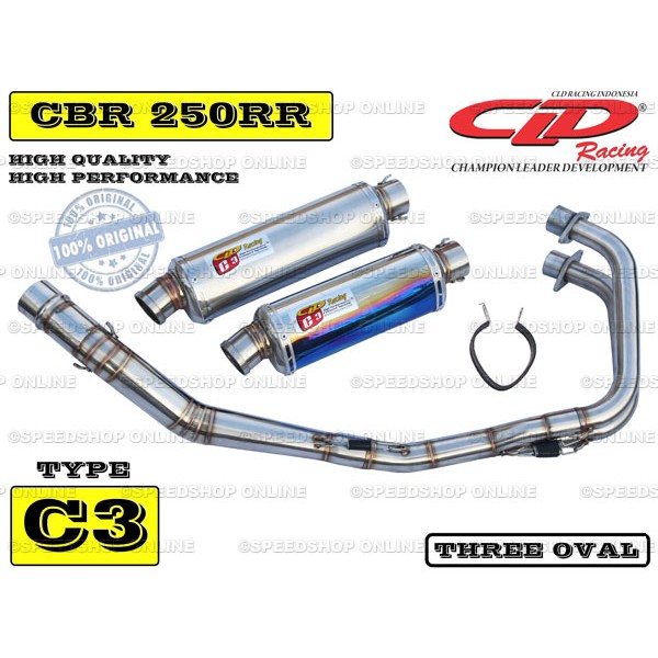 Knalpot CLD CBR250RR Type C3
