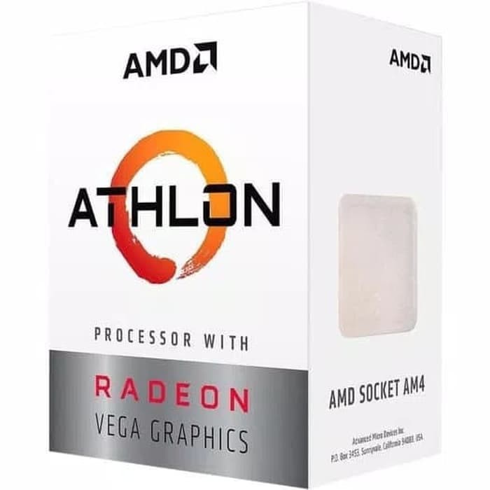 PROCESSOR AMD CPU ATHLON 3000GE  BONUS MB A320M + SSD 256GB + PSU 550W 80+