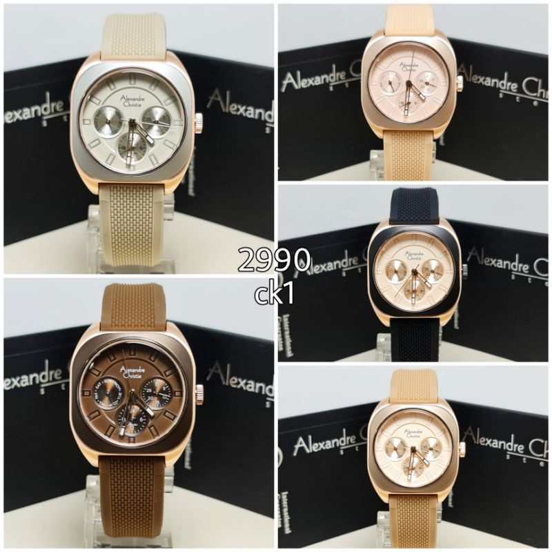 Jam Tangan Wanita Alexandre Christie AC2990BF 2990 ORIGINAL BERGARANSI RESMI