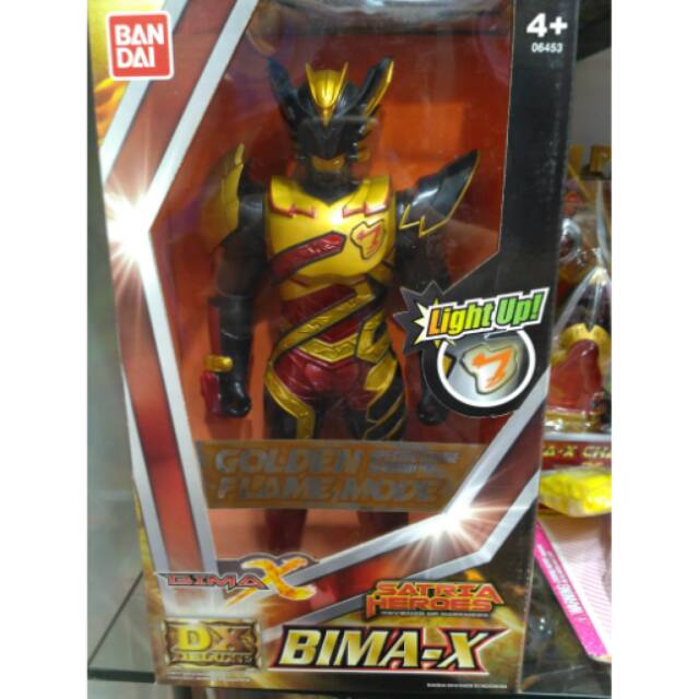 Figure Bima X DX Gold Flame Mode limited edition original Bandai