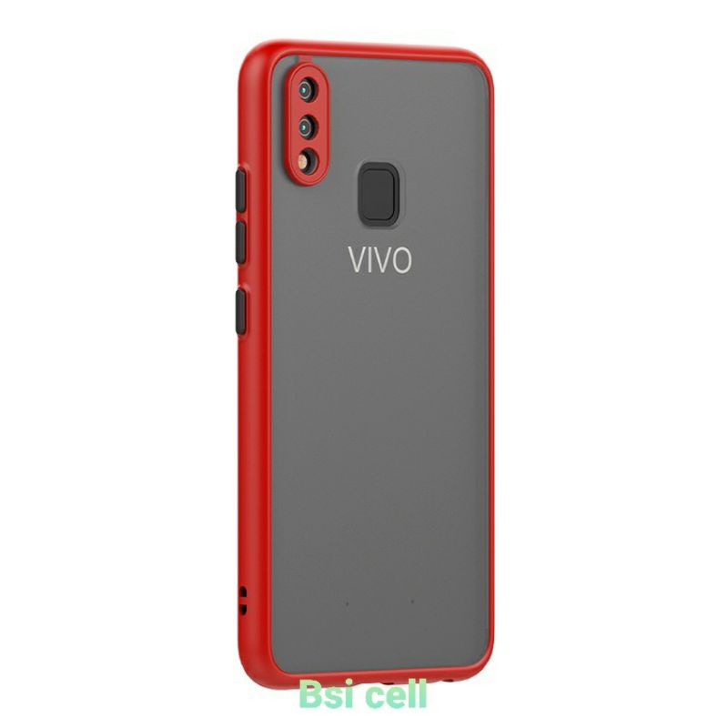 Case Vivo V9  Y85 - vivo 1727 1723 1726 1729 Softcase Transculent Matte Case Casing vivo
