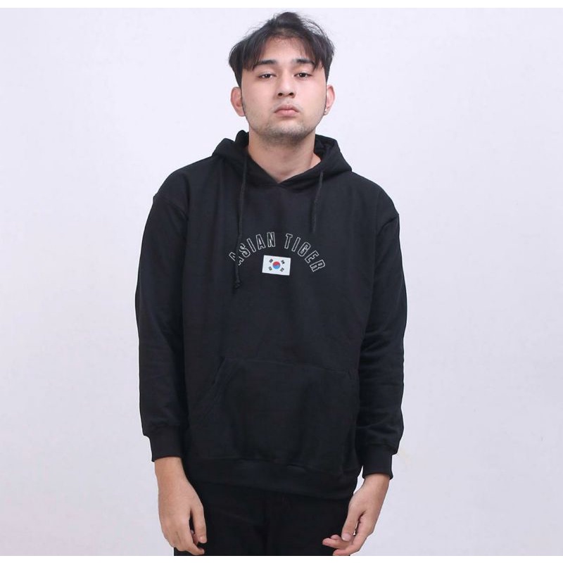 heyho - hoodie Pullover Asian Tiger black NEW Original Resmi Store