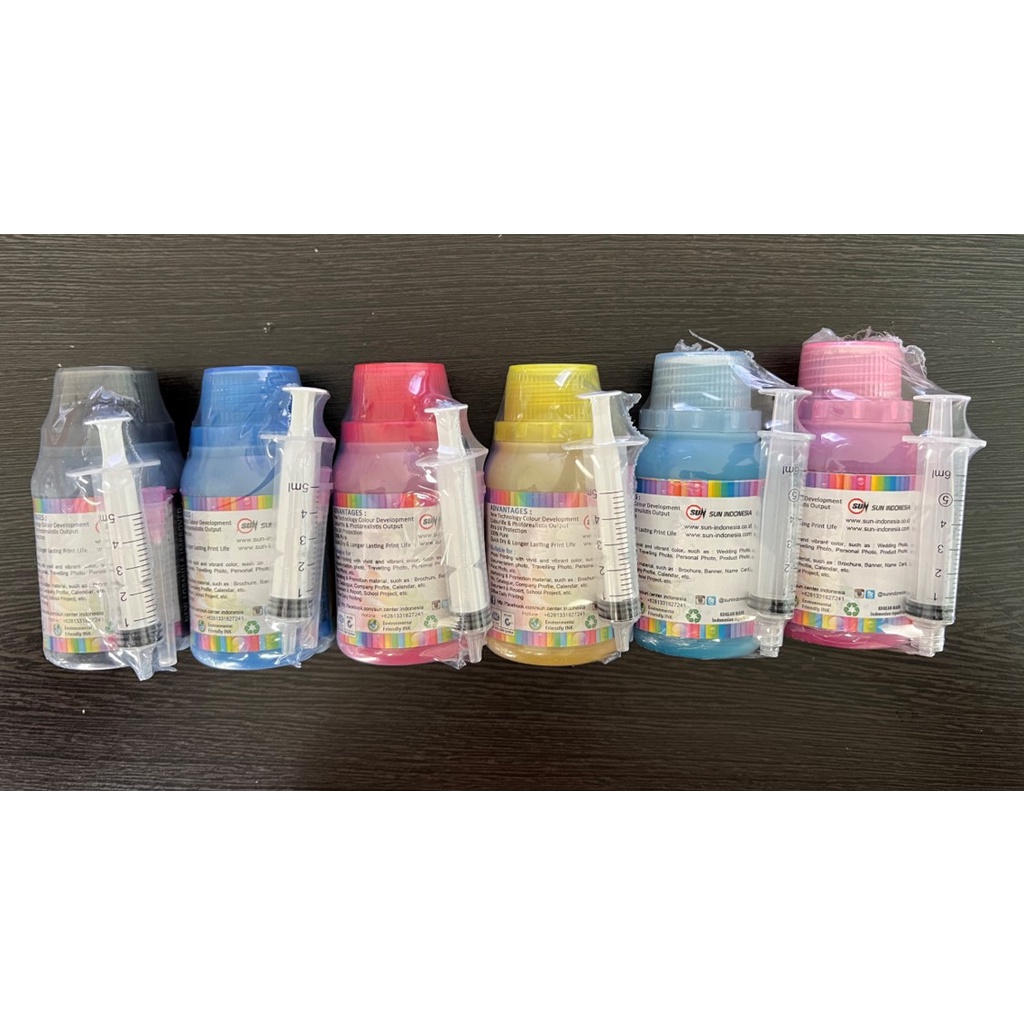 Refill Tinta Sun Premium Ink Epson 100ml