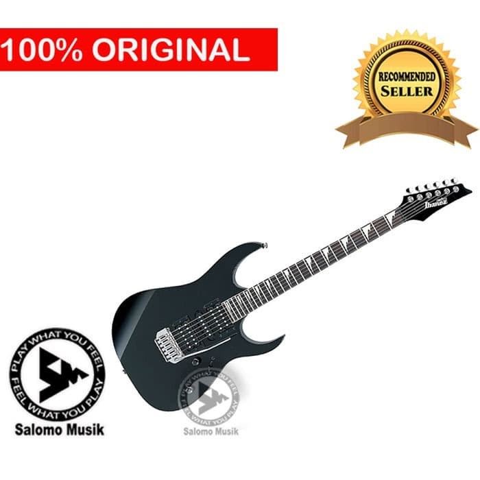 Gitar Elektrik Ibanez GRG170DX BKN Black Knight Original