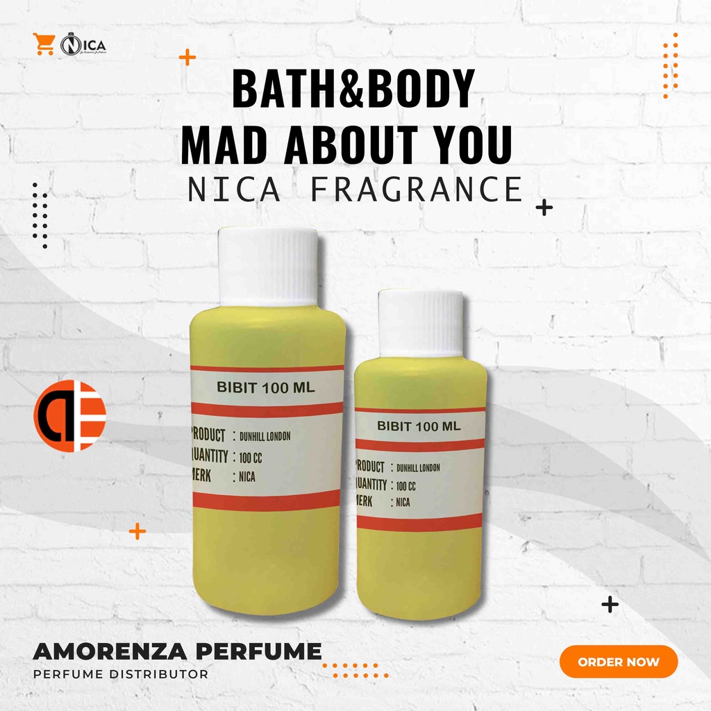 Bibit Parfum Murni BATH &amp; BODY - MAD ABOUT YOU - VEREL Nica Fragrance 500ml Segel Pabrik