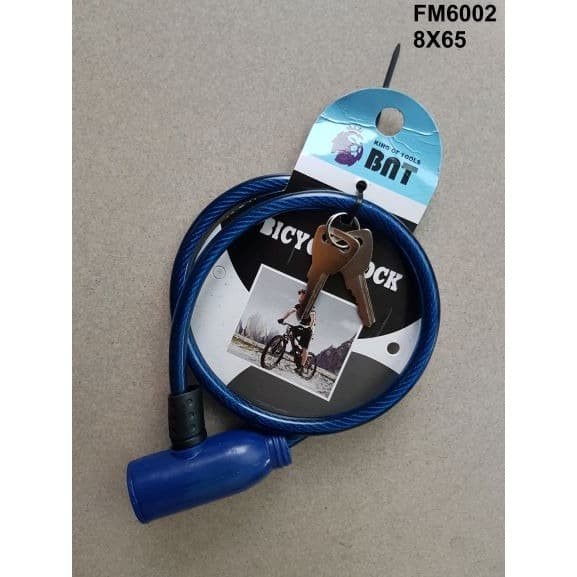 KUNCI SEPEDA KEPALA PLASTIK BNT