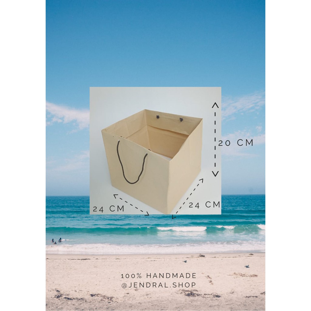 

Paper Bag Tas Kertas Polos Ukuran 24x24x20