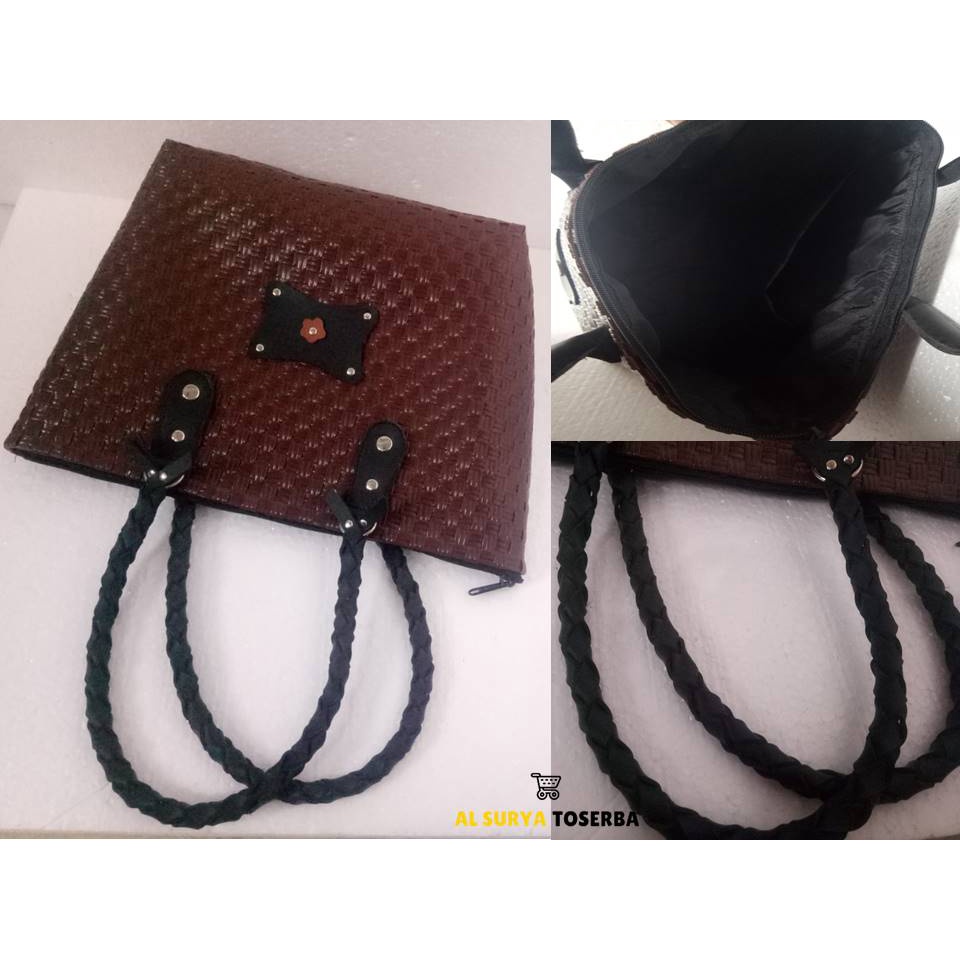 (TERBARU) Tas Jelly Jinjing wanita Tali Kalep Anyam Cocok Untuk Kondangan Pesta Pengajian Fleksibel 