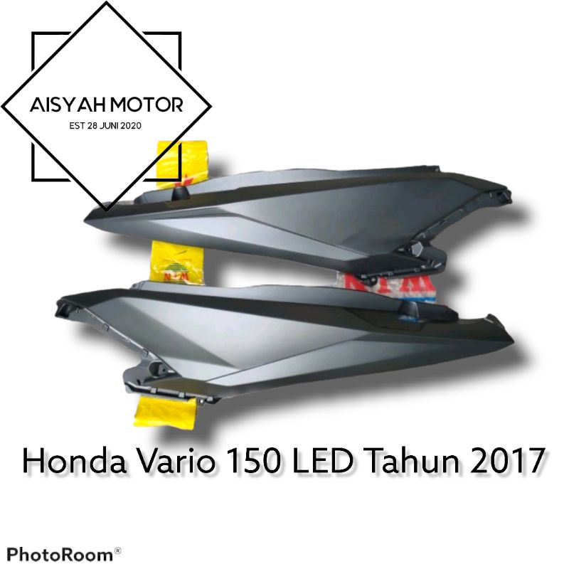 Bodi Honda Vario 150 Led Warna Hitam Doff Tahun 2017