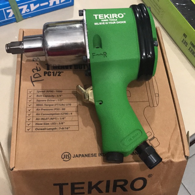 Heavy duty impact wrench Tekiro