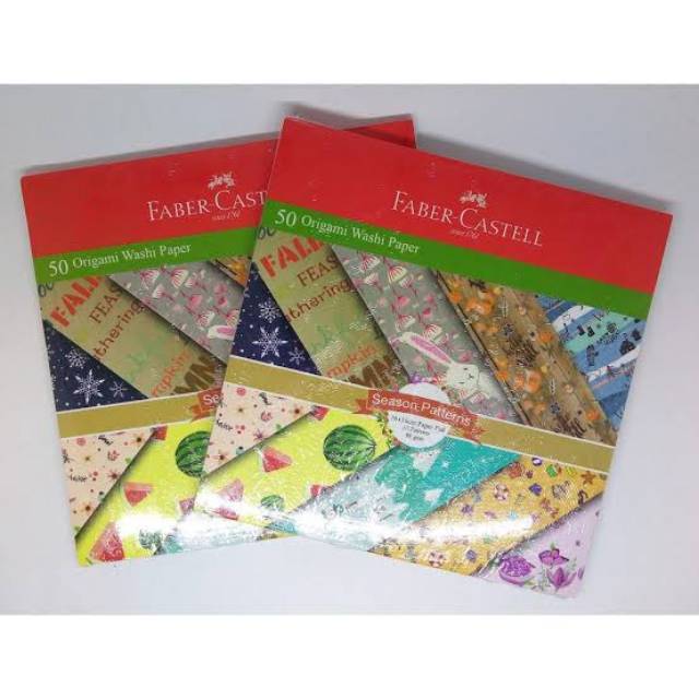 

Origami Washipaper pattern 16x16cm faber castell