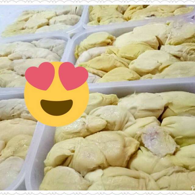 

Duren kupas dan pancake durian medan