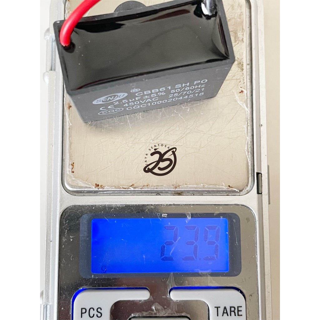 KAPASITOR KOTAK 2,5UF CAPACITOR KOTAK 2.5UF 450V AC KAPASITOR KIPAS ANGIN