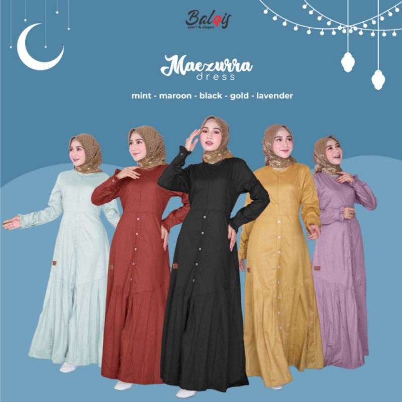 gamis maezurra ori balqis