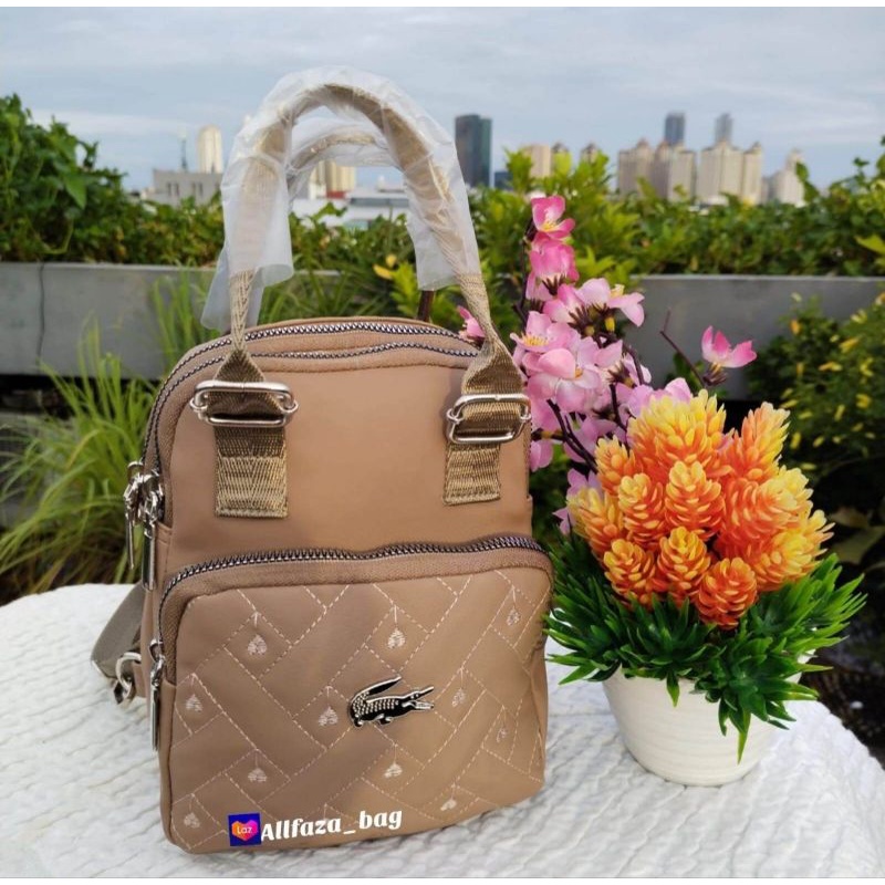 COD Ransel Mini Multifungsi Jinjing Kantong Oval Bordir Terlaris