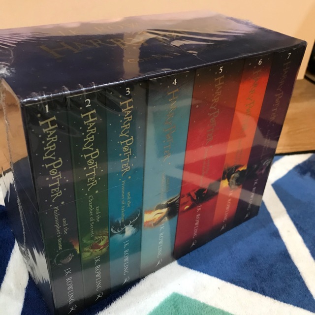 BUKU NOVEL HARRY POTTER BOXSET HARDCOVER ORIGINAL NEW JK ROWLING