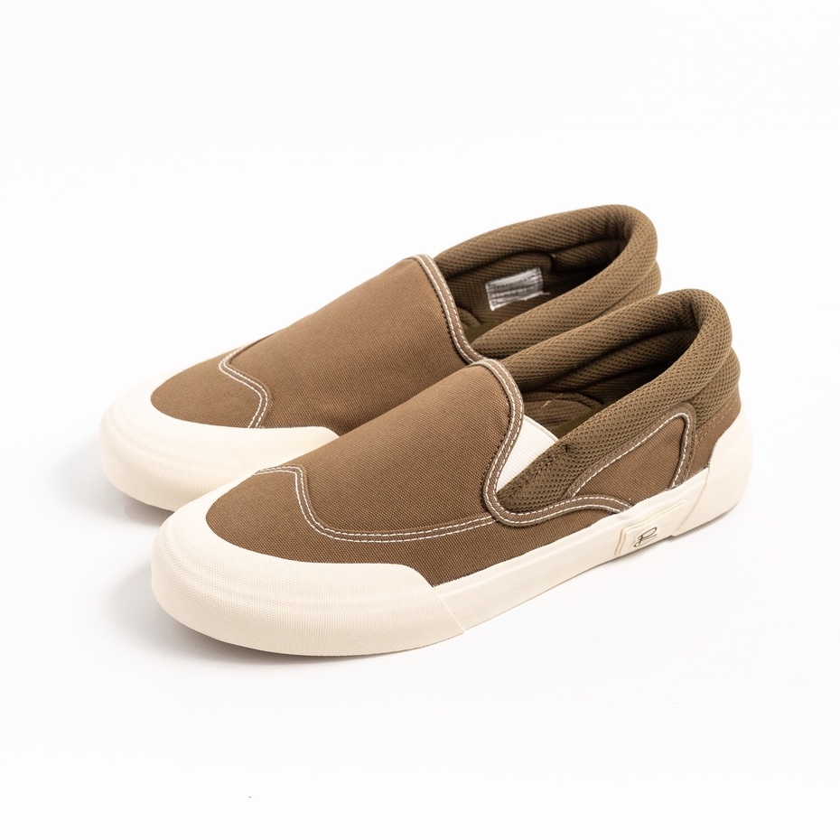 Patrobas Cloud Slip On Olive Original Sepatu Petrobas SlipOn