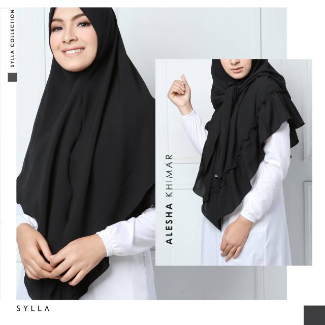 ALESHA KHIMAR ORIGINAL BY SYLLA HIJAB